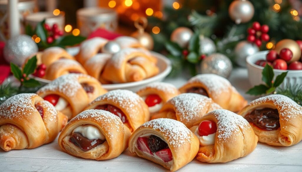 Holiday Crescent Roll Desserts