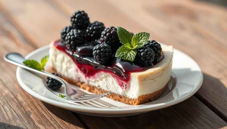 blackberry cheesecake