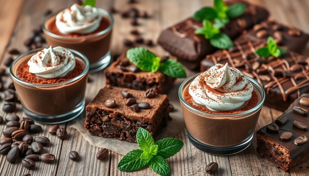 chocolate protein desserts