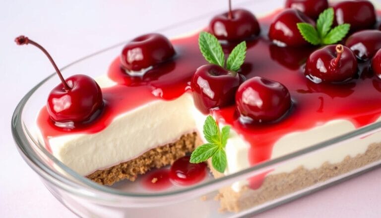 no bake cherry cheesecake