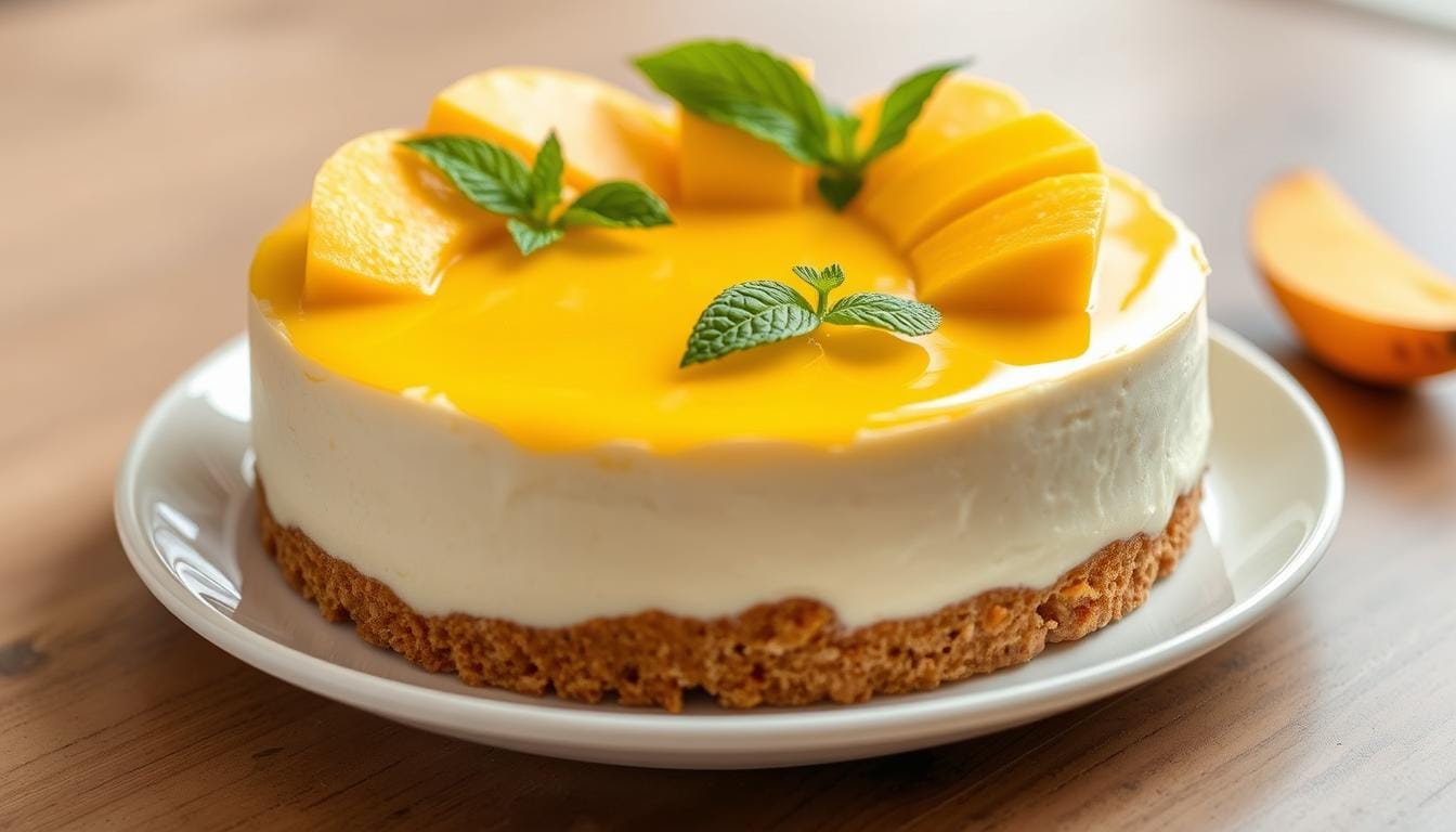 mango cheesecake