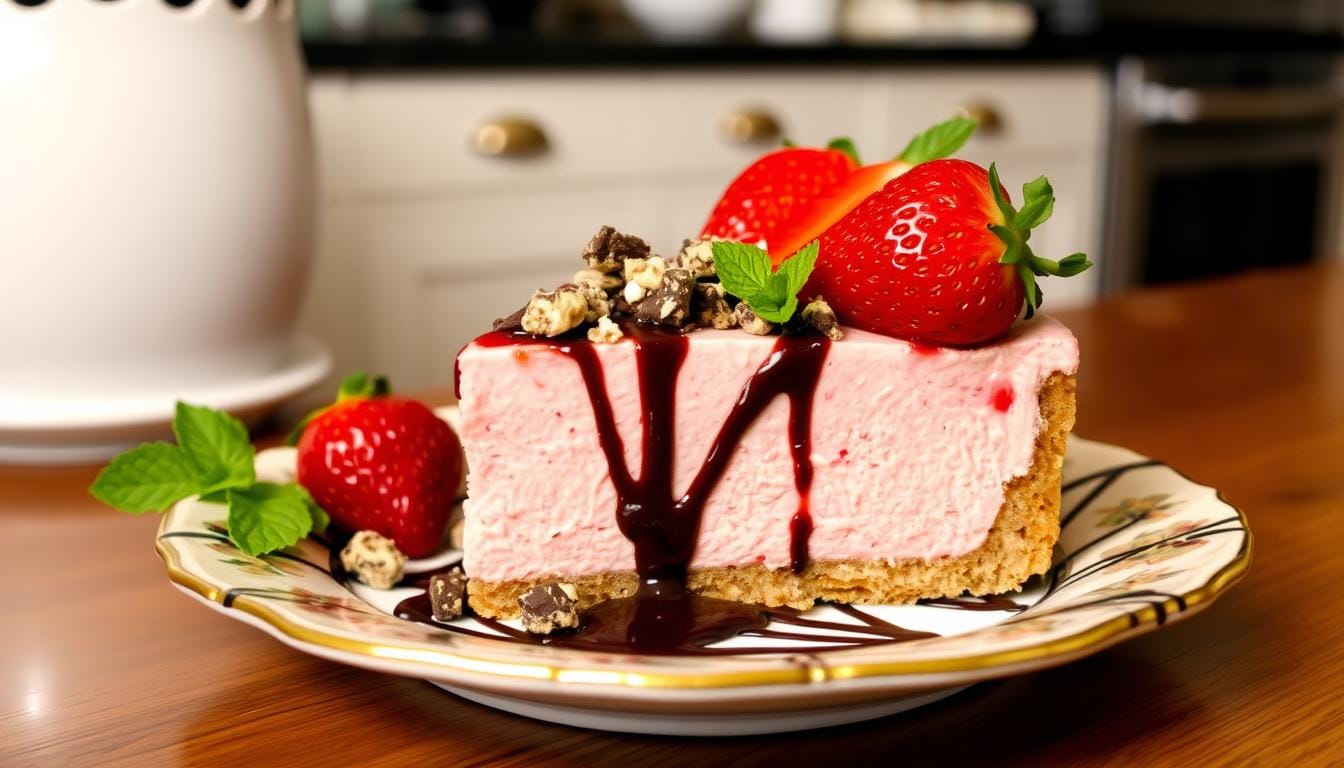 snickers strawberry cheesecake