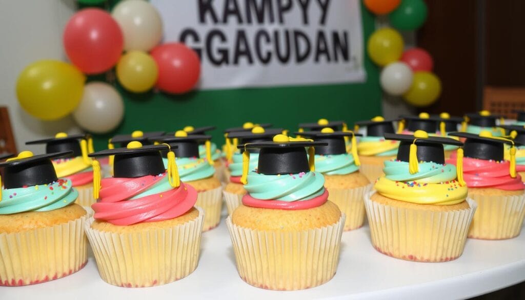 graduation cupcakes