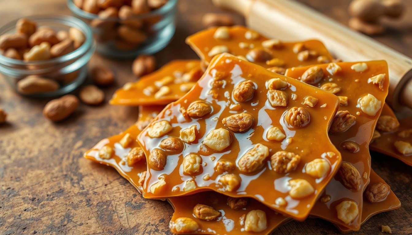 peanut brittle