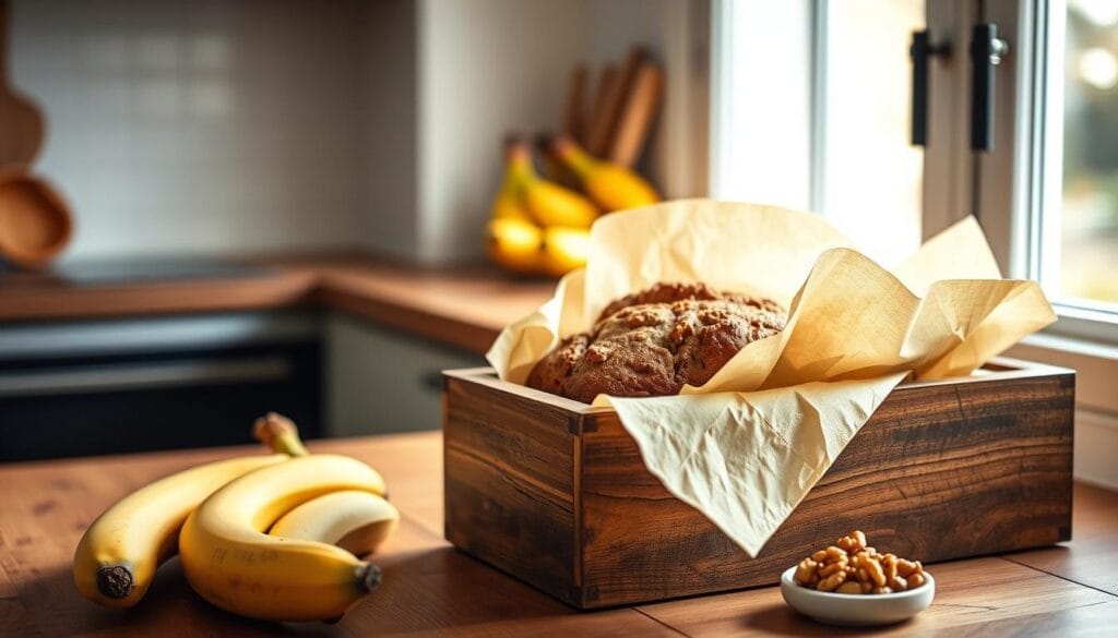 storing banana bread